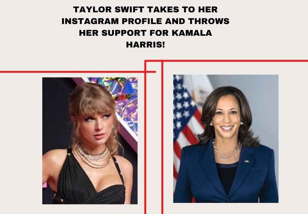 Taylor Swift Backs Kamala Harris