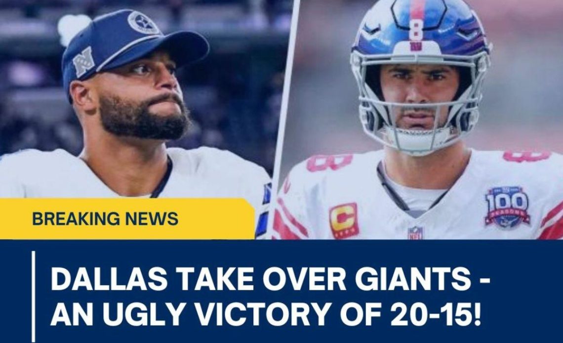 Dallas take over Giants