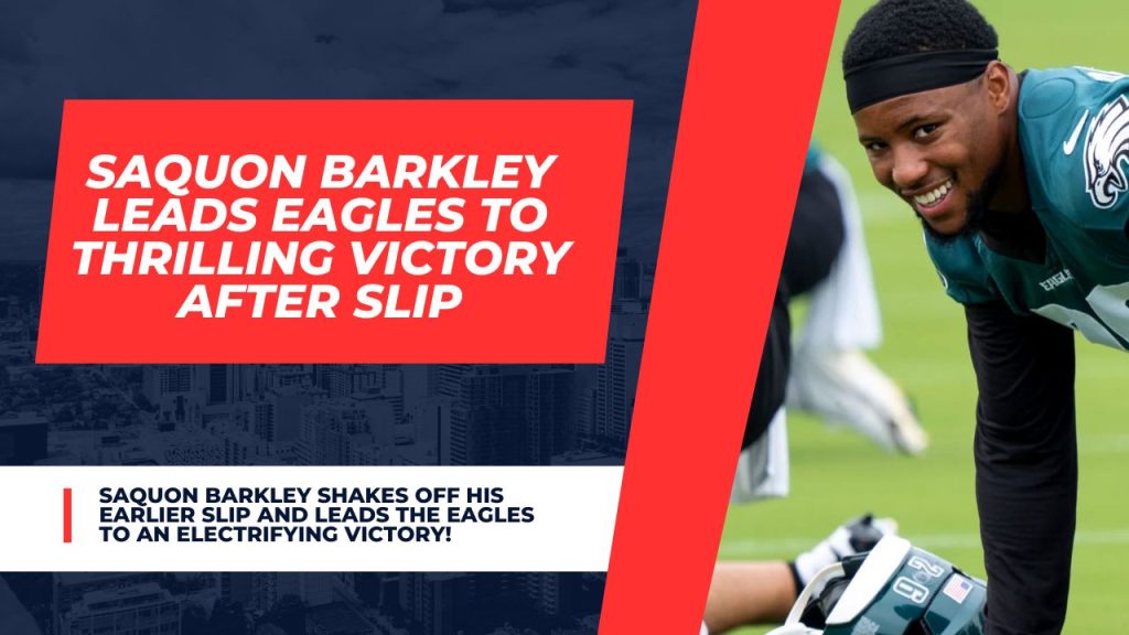 Saquon Barkley Leads