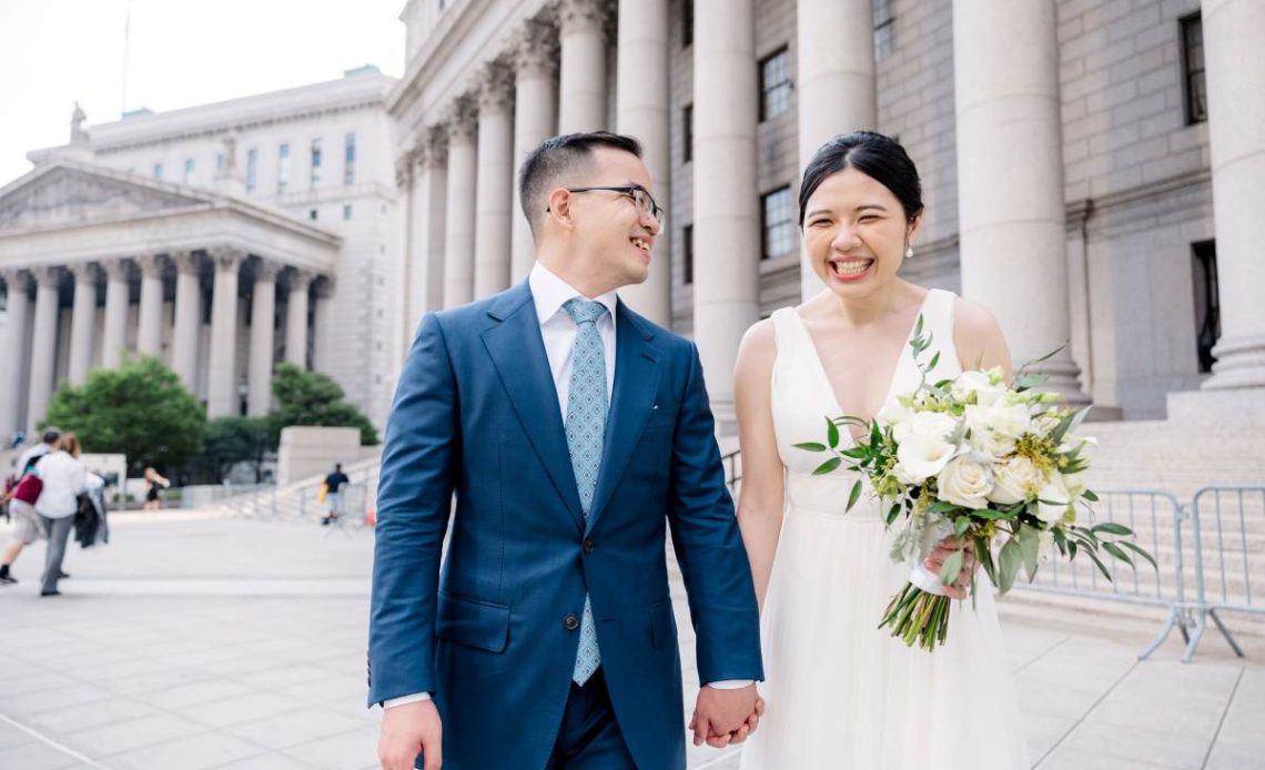 New York City Hall wedding