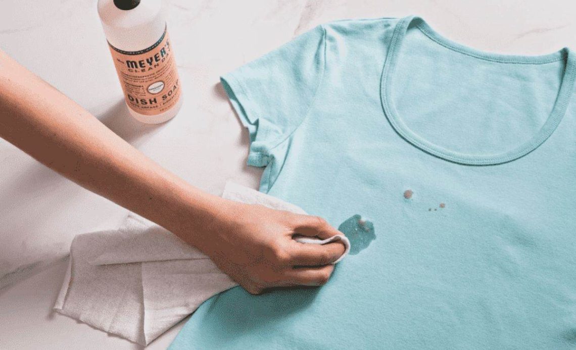 Oil Stains Out of Clothes