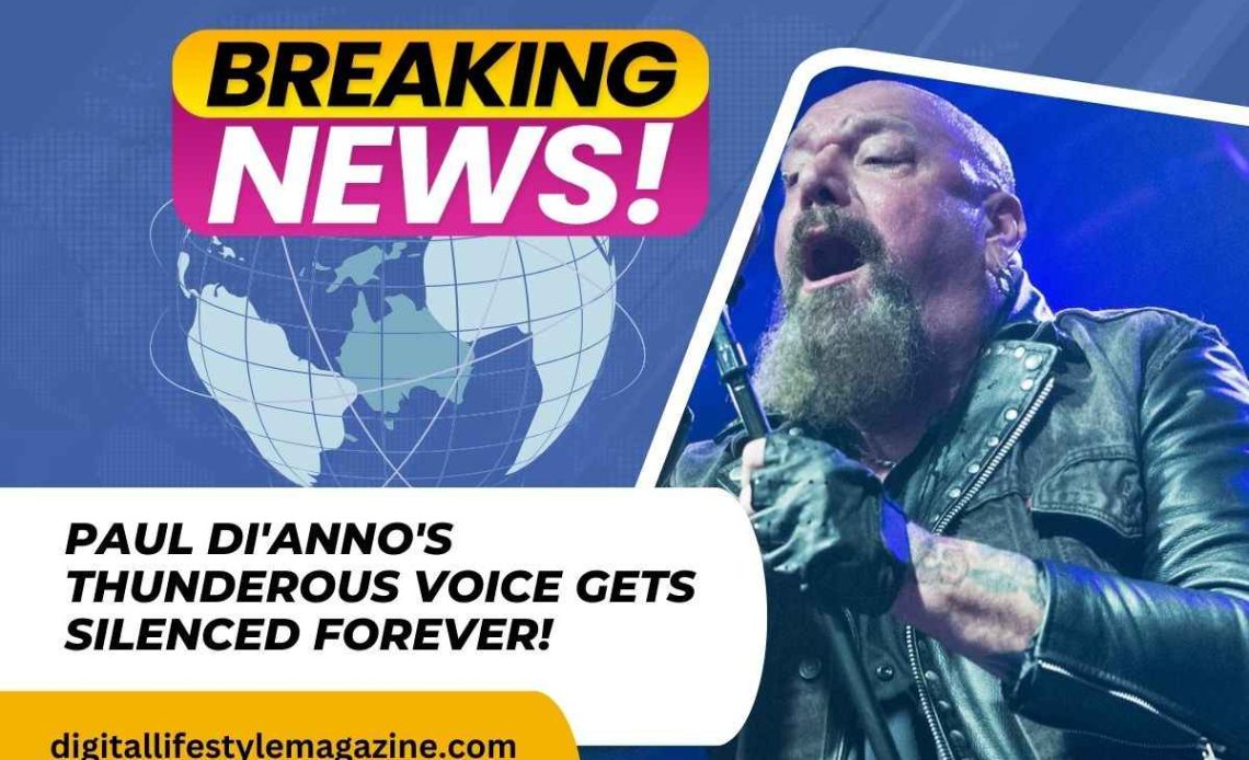 Paul Di'Anno's Thunderous Voice silenced