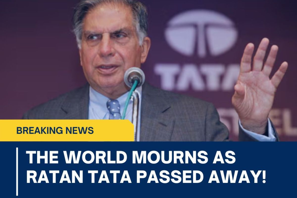 The World Mourns as Ratan Tata passed away!